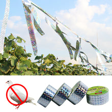 Load image into Gallery viewer, 50m/80m Anti Bird Tape Flashing Reflective Audible Bird Repellent Scare Tape Pigeons Crow Keep Away Double-sided Bird Repeller Ribbon