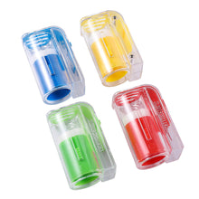 Load image into Gallery viewer, 1PC Bee Queen Marker Bottle Bee Mark Cage Plastic One Handed Marking Catcher With Plunger Plush Garden Beekeeping Supplies