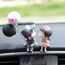 Load image into Gallery viewer, Cartoon Couples Action Figurines Car Interior Decoration Ornaments Anime Auto Interior Center Console Dashboard Decoration