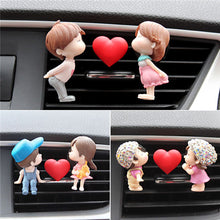Load image into Gallery viewer, Cute Cartoon Couples Car Air Vent Freshener Perfume Clip Aromas Diffuser Air Conditioning Perfume Clip Flavoring Car Decoration