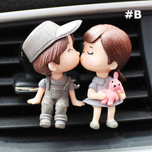 Load image into Gallery viewer, Cute Cartoon Couples Car Air Vent Freshener Perfume Clip Aromas Diffuser Air Conditioning Perfume Clip Flavoring Car Decoration
