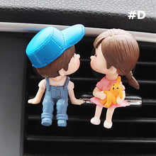 Load image into Gallery viewer, Cute Cartoon Couples Car Air Vent Freshener Perfume Clip Aromas Diffuser Air Conditioning Perfume Clip Flavoring Car Decoration