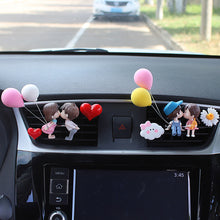 Load image into Gallery viewer, Cute Cartoon Couples Car Air Vent Freshener Perfume Clip Aromas Diffuser Air Conditioning Perfume Clip Flavoring Car Decoration