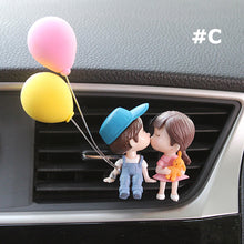 Load image into Gallery viewer, Cute Cartoon Couples Car Air Vent Freshener Perfume Clip Aromas Diffuser Air Conditioning Perfume Clip Flavoring Car Decoration
