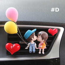 Load image into Gallery viewer, Cute Cartoon Couples Car Air Vent Freshener Perfume Clip Aromas Diffuser Air Conditioning Perfume Clip Flavoring Car Decoration
