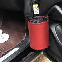 Load image into Gallery viewer, Double-layer Car Storage Basket Interior Rubbish Container For Waste Organizer Holder Waterproof Garbage Can Trash Bin Folding
