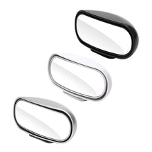 Load image into Gallery viewer, 360° Universal Adjustable Car Mirror Wide Angle Side Rear Mirrors Blind Spot Snap Way for Parking Auxiliary Rear View Mirror