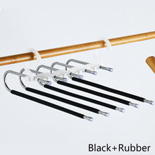 Load image into Gallery viewer, 5 in 1 Pants Hanger Trouser Organizer Clother Hanger Closet Storage Multifunction Shelves Organizer Stainless Steel Trouser Hangers