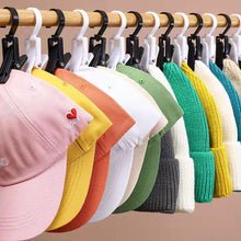 Load image into Gallery viewer, 5pcs Antislip Hat Hanger Clips Windproof Caps Underwear Towel Socks Clips Closet Hats Organizer Bed Sheet Clips