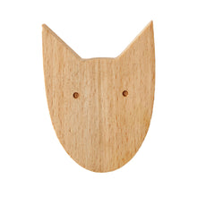 Load image into Gallery viewer, Cute Cartoon Wood Hook Kids Room Mounted Hook Towels Coat Bags Clothes Storage Hook Self Adhesive Wall Hanger Mounted Children Room Storage Rack