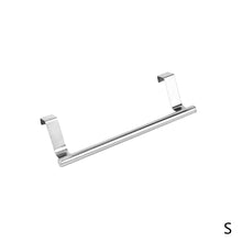 Load image into Gallery viewer, Over Door Stainless Steel Racks Kitchen Cabinet Towels Long Rack Bar Hanging Holder Bathroom Bath Towel Shelf