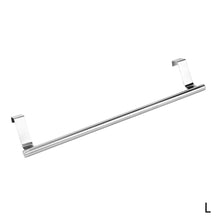 Load image into Gallery viewer, Over Door Stainless Steel Racks Kitchen Cabinet Towels Long Rack Bar Hanging Holder Bathroom Bath Towel Shelf