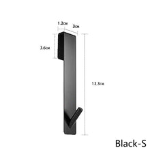 Load image into Gallery viewer, Bathroom Shower Room Door Hook Over Glass Door Stainless Steel Over Towel Rack Towel Holder Loofah Hanger
