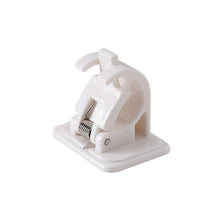 Load image into Gallery viewer, 2pcs/set Self Adhesive Curtain Rod Bracket Holder Bathroom Towels Self Holder Kitchen Rod Hanging Clip Wall Hooks Punch Free Holder Clips