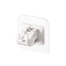 Load image into Gallery viewer, 2pcs/set Self Adhesive Curtain Rod Bracket Holder Bathroom Towels Self Holder Kitchen Rod Hanging Clip Wall Hooks Punch Free Holder Clips