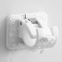 Load image into Gallery viewer, 2pcs/set Self Adhesive Curtain Rod Bracket Holder Bathroom Towels Self Holder Kitchen Rod Hanging Clip Wall Hooks Punch Free Holder Clips