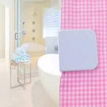 Load image into Gallery viewer, 2Pcs/set Shower Curtain Clips Anti Splash Curtain Fixation Hook Bathroom Self Adhesive Curtain Clips