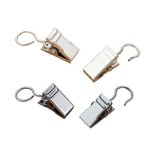 Load image into Gallery viewer, 20PCS/Set Window Curtain Metal Steel Hook Clips Shower Curtain Alligator Clips Tapestry Anti Slip Crocodile Clips