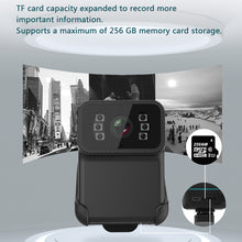 Load image into Gallery viewer, CS02 1080P 200M Pixels Full HD WIFI Camera MP4 Format DV Action Cam Law Enforcement Recorder 900mAh Video Night Vision 256G