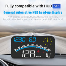 Load image into Gallery viewer, Car Universal HUD Head-up Display GPS Speeding Alarm Mileage Statistics Latitude And Longitude Car Display