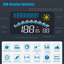 Load image into Gallery viewer, Car Universal HUD Head-up Display GPS Speeding Alarm Mileage Statistics Latitude And Longitude Car Display