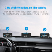 Load image into Gallery viewer, Car Universal HUD Head-up Display GPS Speeding Alarm Mileage Statistics Latitude And Longitude Car Display