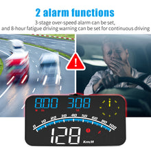 Load image into Gallery viewer, Car Universal HUD Head-up Display GPS Speeding Alarm Mileage Statistics Latitude And Longitude Car Display