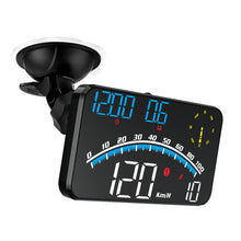 Load image into Gallery viewer, Car Universal HUD Head-up Display GPS Speeding Alarm Mileage Statistics Latitude And Longitude Car Display