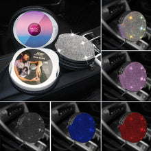 Load image into Gallery viewer, Portable Bling Car CD Case Holder Oxford Cloth DVD Case Disc Storage Organizer Bag Accessories