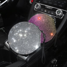 Load image into Gallery viewer, Portable Bling Car CD Case Holder Oxford Cloth DVD Case Disc Storage Organizer Bag Accessories
