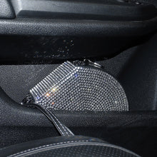 Load image into Gallery viewer, Portable Bling Car CD Case Holder Oxford Cloth DVD Case Disc Storage Organizer Bag Accessories