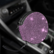 Load image into Gallery viewer, Portable Bling Car CD Case Holder Oxford Cloth DVD Case Disc Storage Organizer Bag Accessories
