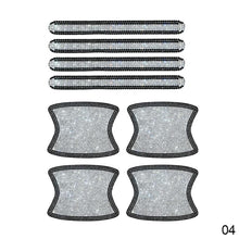 Load image into Gallery viewer, Universal 8pcs/set Car Door Handle Sticker Protector Kit Shiny Diamond Scratch-Resistant Decal Car Accessories For Women Girls