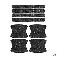 Load image into Gallery viewer, Universal 8pcs/set Car Door Handle Sticker Protector Kit Shiny Diamond Scratch-Resistant Decal Car Accessories For Women Girls