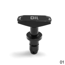 Load image into Gallery viewer, 1Pcs Universal Car Engine Oil Dipstick Pull Handle Pullhandle Aluminum Billet Auto Replacement Modification Decoration