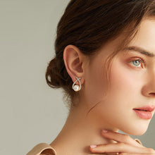 Load image into Gallery viewer, Korea Women Rhinestone Pearl Earrings Ear Stud Fashion Accessories