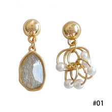 Load image into Gallery viewer, Elegant 925 Silver Needle Korea Pearl Earrings for Women Fashion Jewelry Gift
