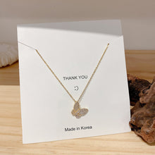Load image into Gallery viewer, Fashion Rhinestone Pendant Necklace Butterfly Clavicle Chain Choker Women Jewelry Accessories