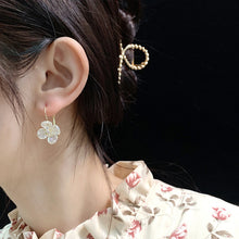 Load image into Gallery viewer, Korean Women Zircon Flower Earrings Fairy Elegance Earring S925 Silver Needle