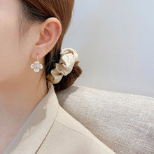 Load image into Gallery viewer, Korean Women Zircon Flower Earrings Fairy Elegance Earring S925 Silver Needle