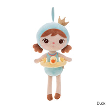 Load image into Gallery viewer, Metoo Jibao Summer Swimming Girl Doll Plush Toys for Girls Baby Birthday Gifts Cute Beautiful Doll with Dress Stuffed Toys For Kids Children's Day Gifts