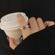 Load image into Gallery viewer, Fashion Irregular Freshwater Pearl Bead Elastic Rope Ring Cute Vintage Agate Beaded Ring Beaded Ring Jewelry Accessories