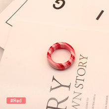 Load image into Gallery viewer, Fashion Tortoiseshell Acrylic Resin Ring Creative Simple Ladies Gradient Contrast Color Ring Women Girls Bracelet Jewelry