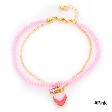 Load image into Gallery viewer, Summer Tropical Fruit Party Pendant Bracelet Rice Beads Multi-row Beaded Bracelet Fashion Stacked Beaded Bracelet Jewelry