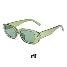 Load image into Gallery viewer, Retro Rectangle Sunglasses Women Oval Driving Shades Male Sun Glasses Vintage Travel Fishing Classic Shades Female Eyewear