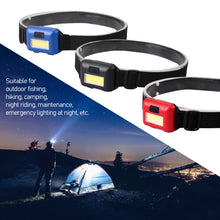 Load image into Gallery viewer, Mini Headlamp Led Headlight 5W COB Waterproof Flashlight Outdoor Emergency Lighting Camping Night Fishing Torch