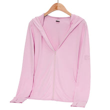 Load image into Gallery viewer, Camping Women Ice Silk Sun Protection Clothing Fishing Hunting Clothes Quick Dry Skin Windbreaker With Pocket Outdoor Sun-Protective Clothes