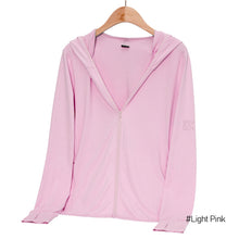 Load image into Gallery viewer, Camping Women Ice Silk Sun Protection Clothing Fishing Hunting Clothes Quick Dry Skin Windbreaker With Pocket Outdoor Sun-Protective Clothes
