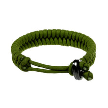 Load image into Gallery viewer, Outdoor Adjustable Bracelet Camping Survival Paracord Bracelet Sports Parachute Cord Bracelet