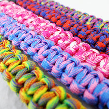 Load image into Gallery viewer, Outdoor Adjustable Bracelet Camping Survival Paracord Bracelet Sports Parachute Cord Bracelet